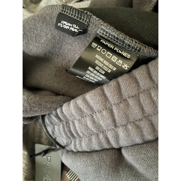 Paper Planes Men's Asphalt Straight Leg Fleece Dream Lab Sweatpants - Large - Picture 12 of 12